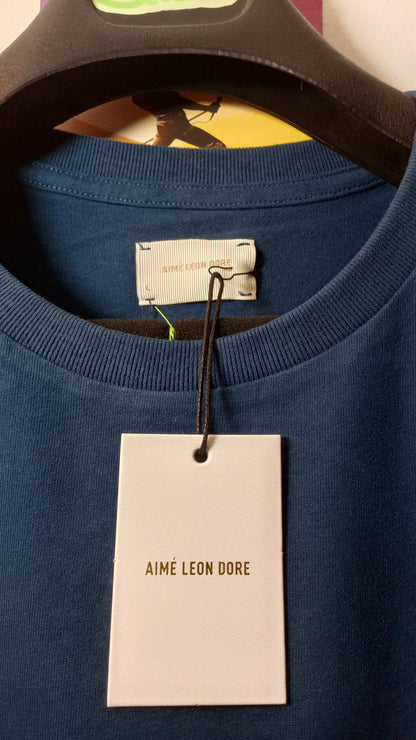 Aimé Leon Dore Queens Patch Tee - Azul Marino