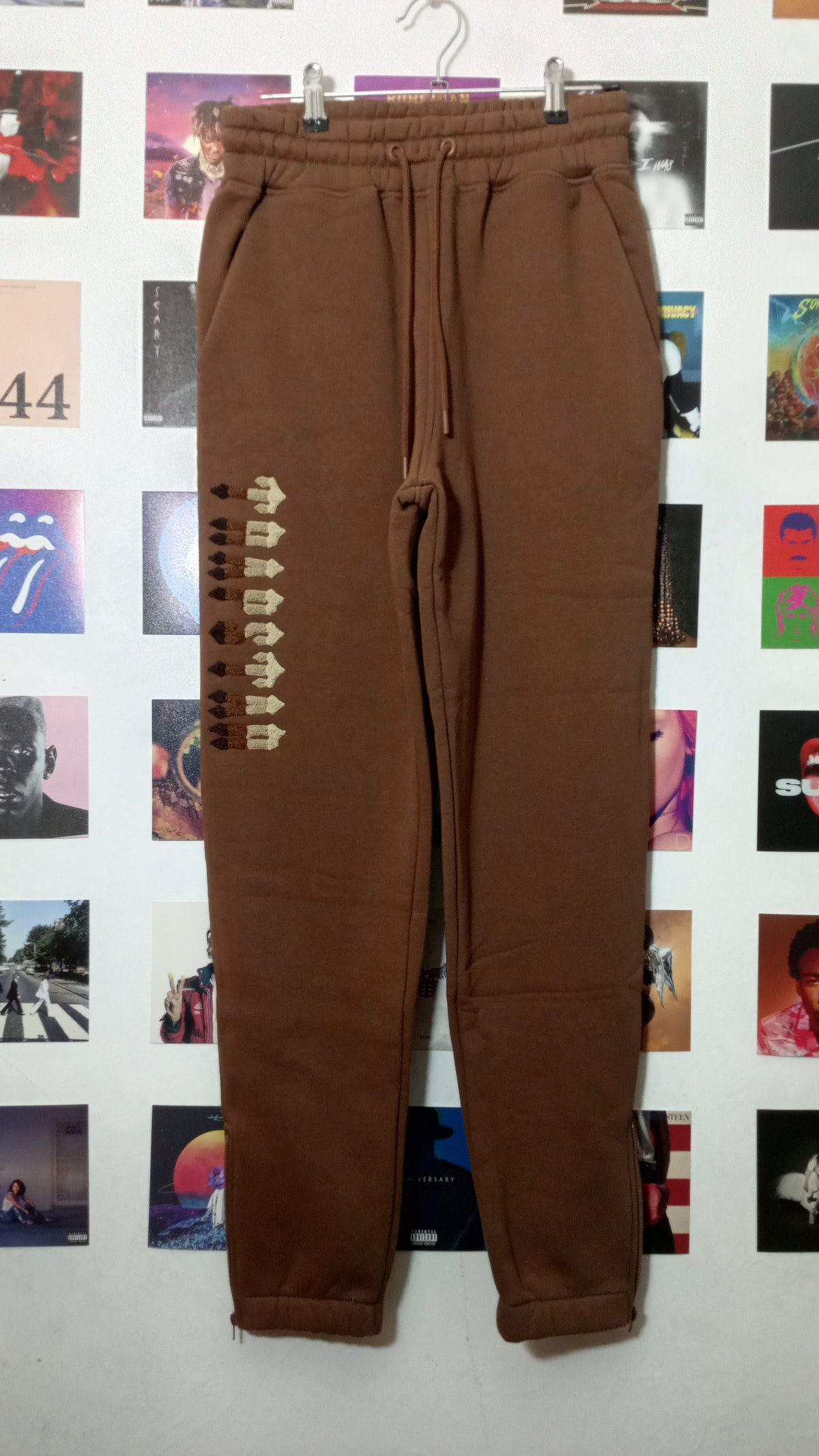 Jogger Marrón Trapstar Felpa talle XS