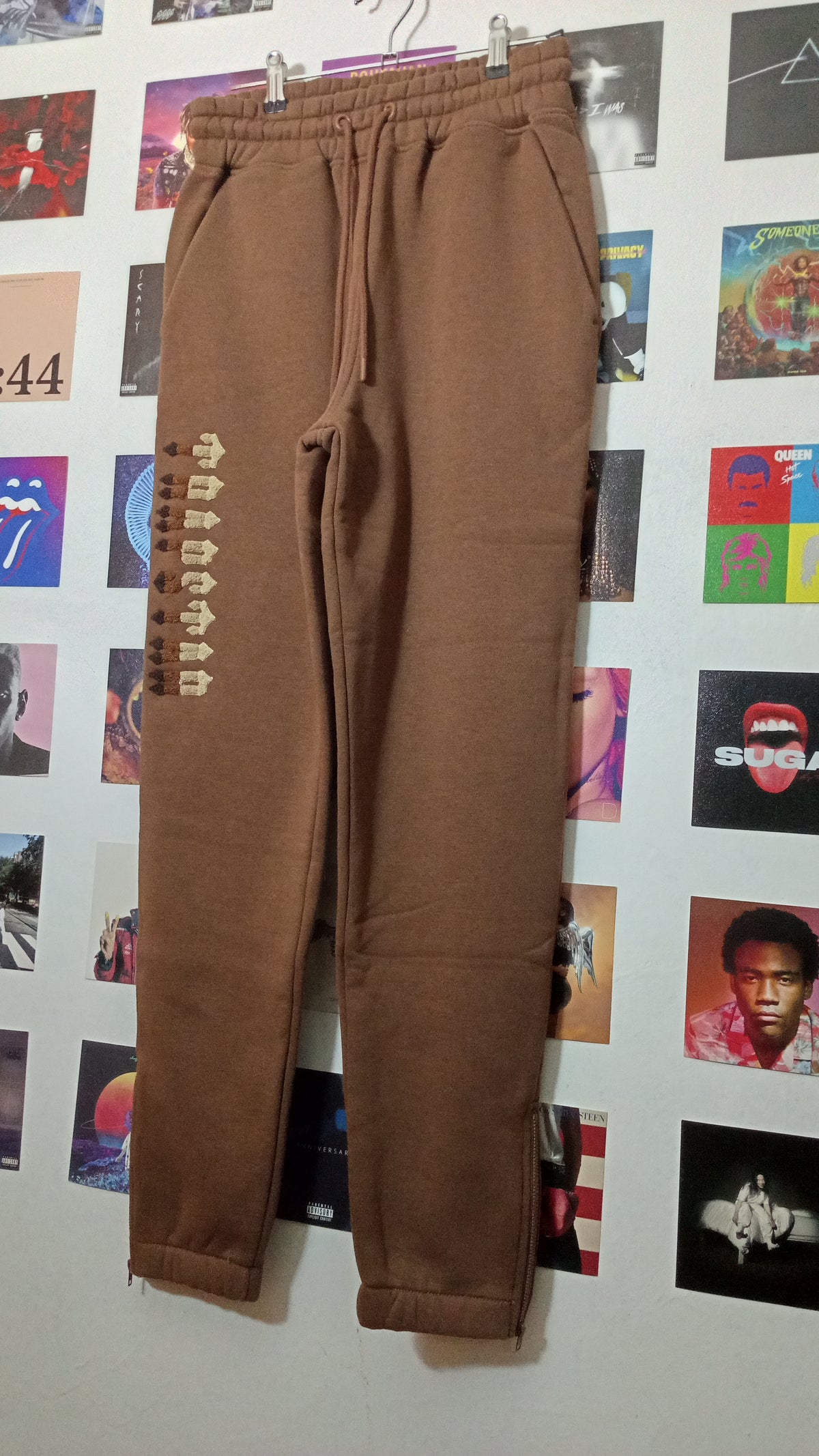 Jogger Marrón Trapstar Felpa talle XS