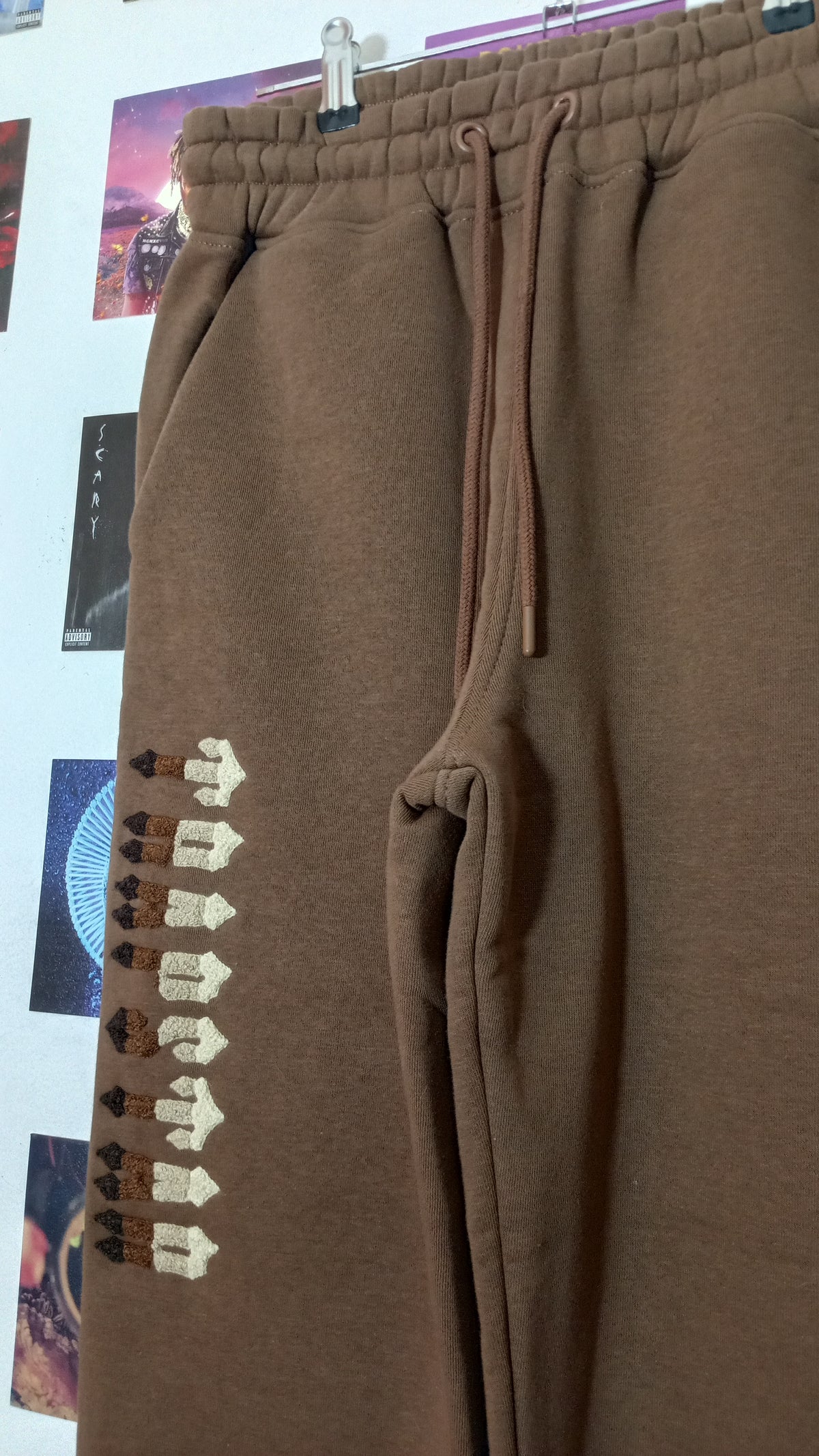 Jogger Marrón Trapstar Felpa talle XS