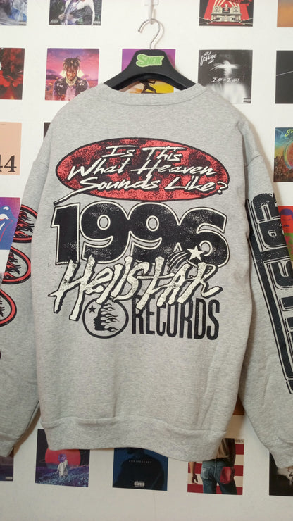 Hellstar Screaming Flame Crewneck - Gris