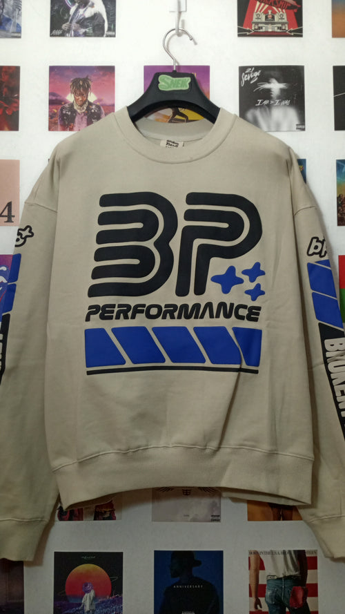 Broken Planet BP Performance Crewneck - Beige