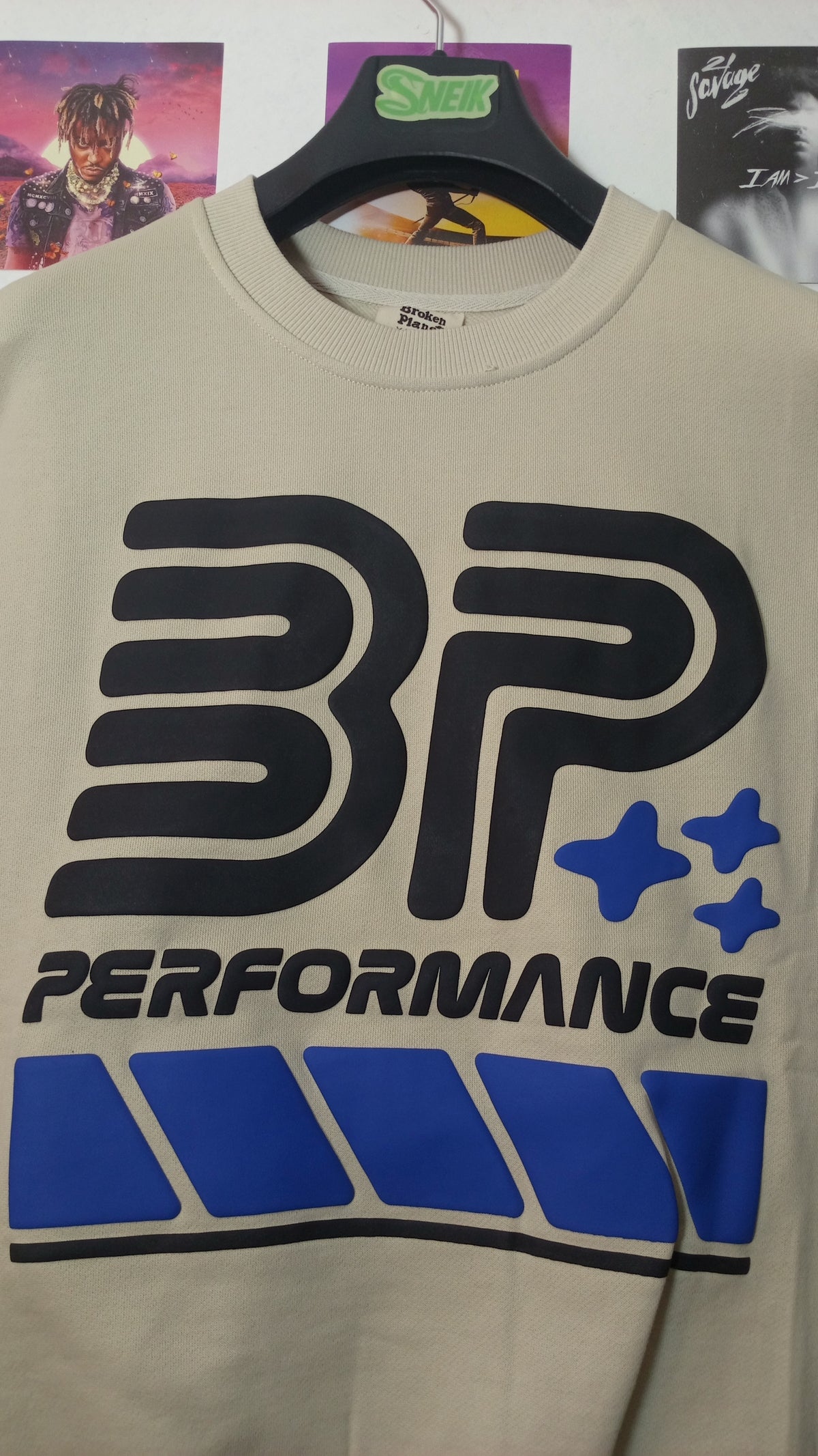 Broken Planet BP Performance Crewneck - Beige
