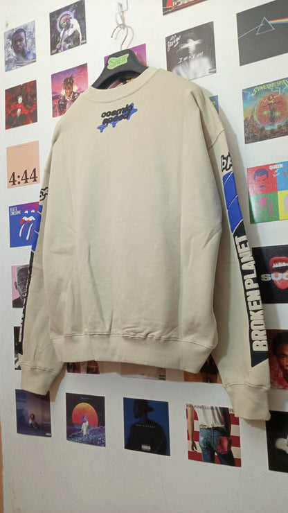 Broken Planet BP Performance Crewneck - Beige
