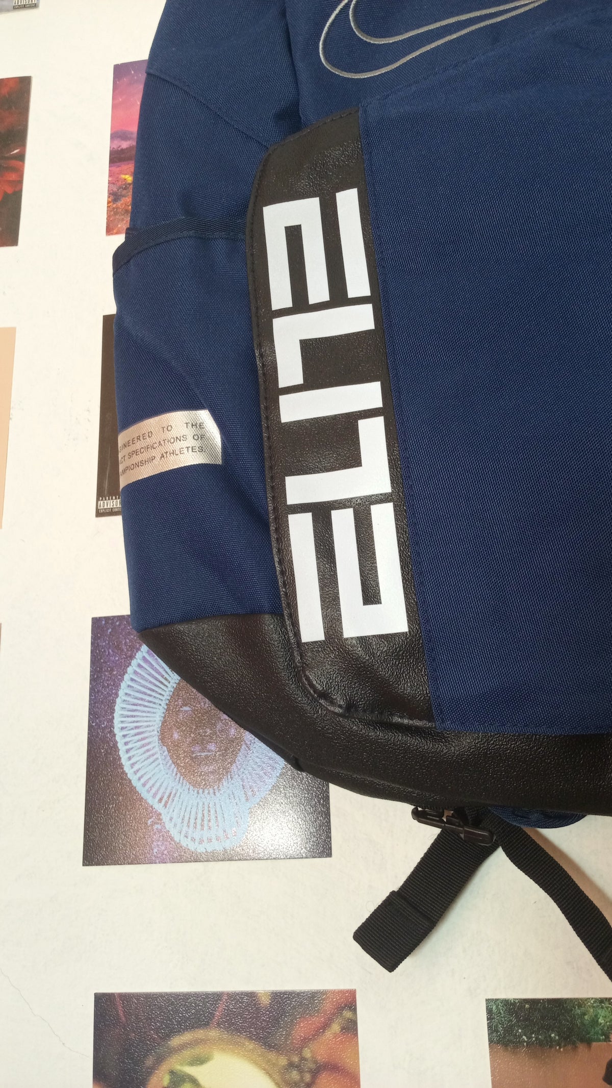 Nike Elite Pro Mochila - Azul Marino