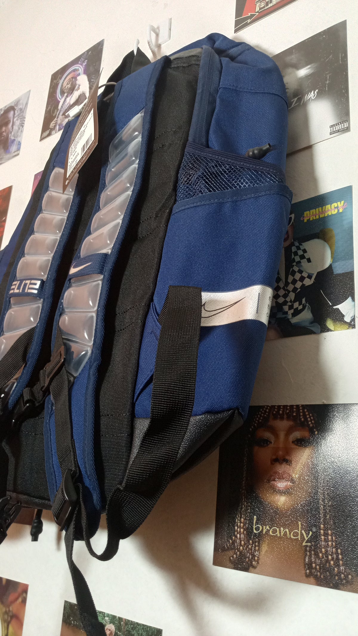 Nike Elite Pro Mochila - Azul Marino