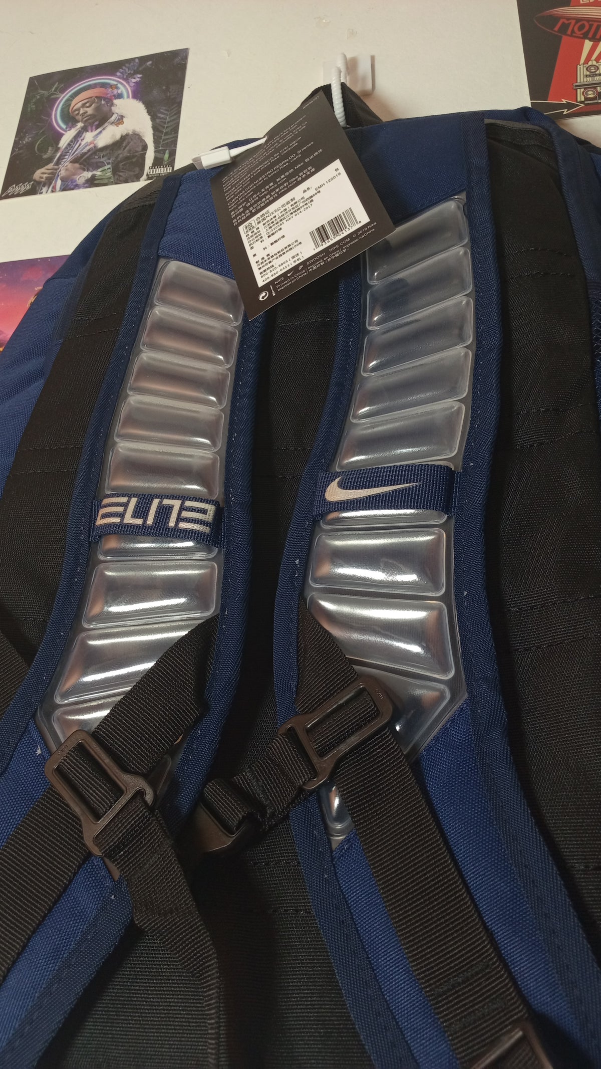 Nike Elite Pro Mochila - Azul Marino