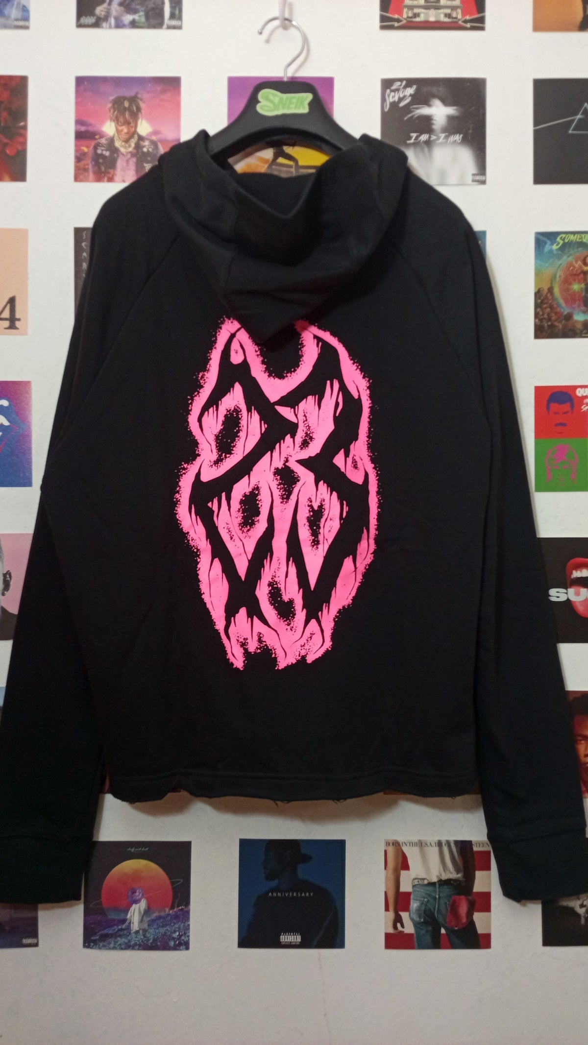 Jordan Jumpman Lightning Hoodie - Negro/Rosa