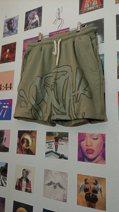 Syna World Graffiti Short - Verde Oliva