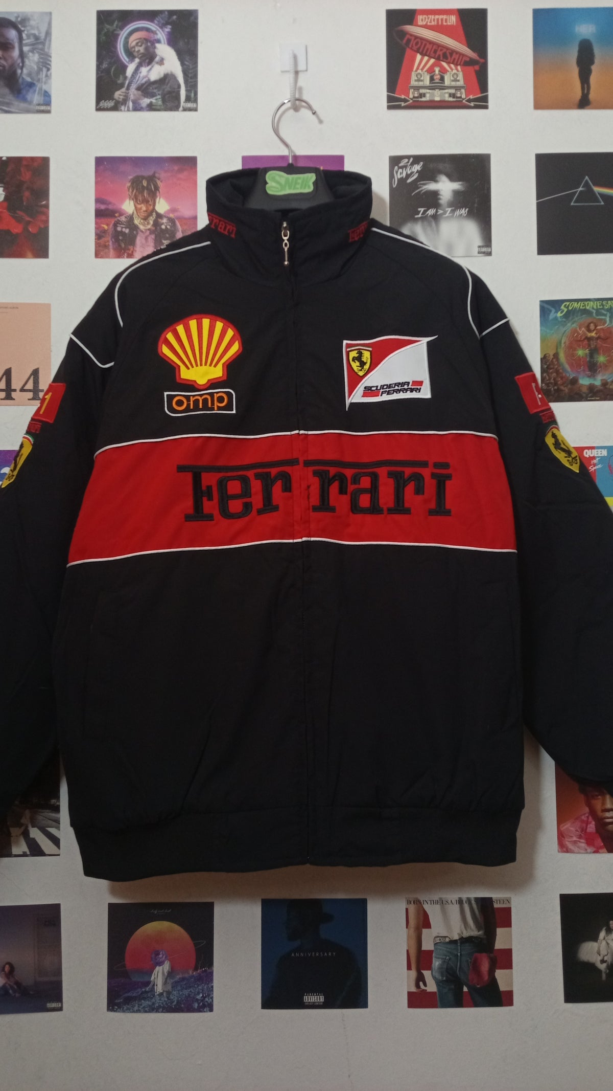 Ferrari Scuderia Racing Jacket - Negra