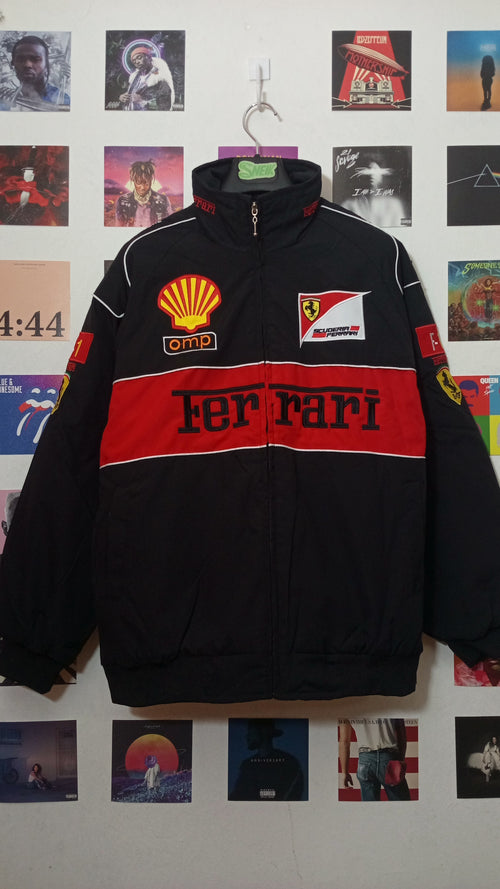 Ferrari Scuderia Racing Jacket - Negra