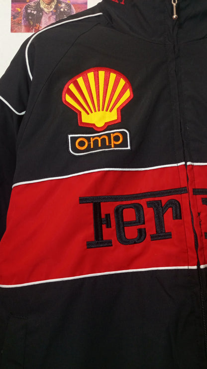 Ferrari Scuderia Racing Jacket - Negra