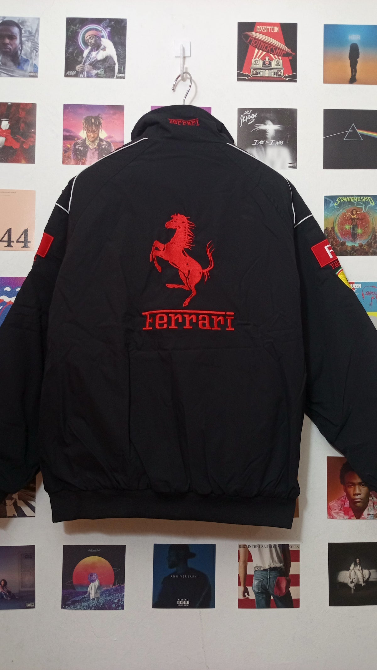 Ferrari Scuderia Racing Jacket - Negra