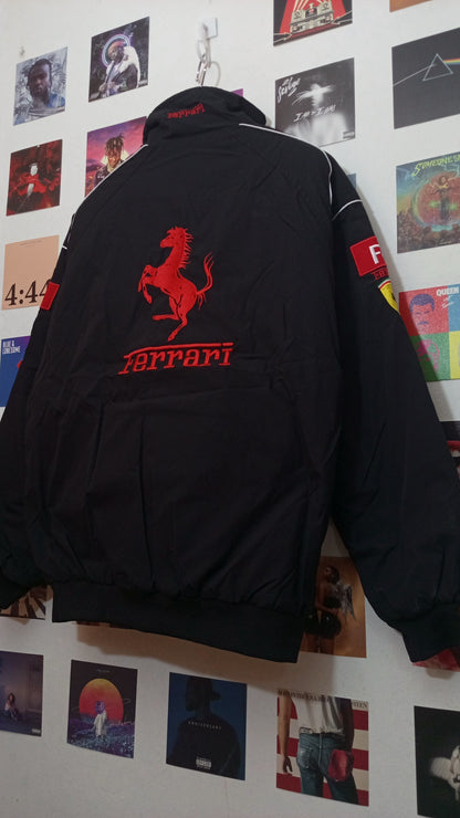 Ferrari Scuderia Racing Jacket - Negra