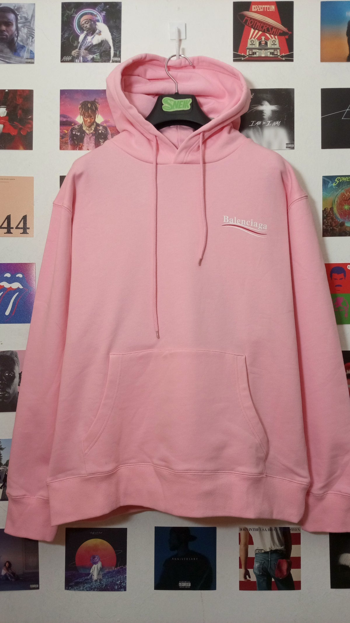 Balenciaga Political Campaign Hoodie - Rosa