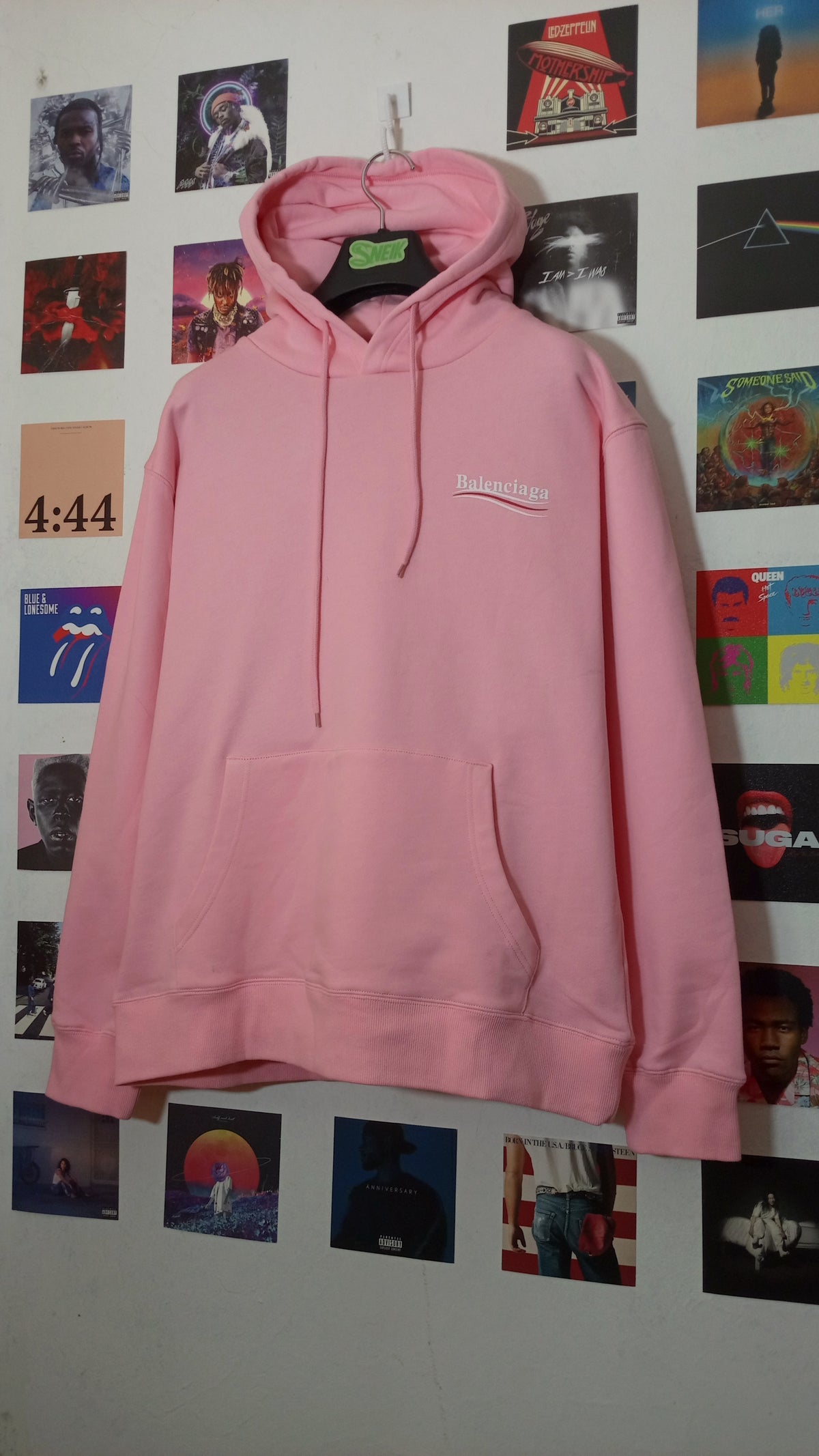 Balenciaga Political Campaign Hoodie - Rosa
