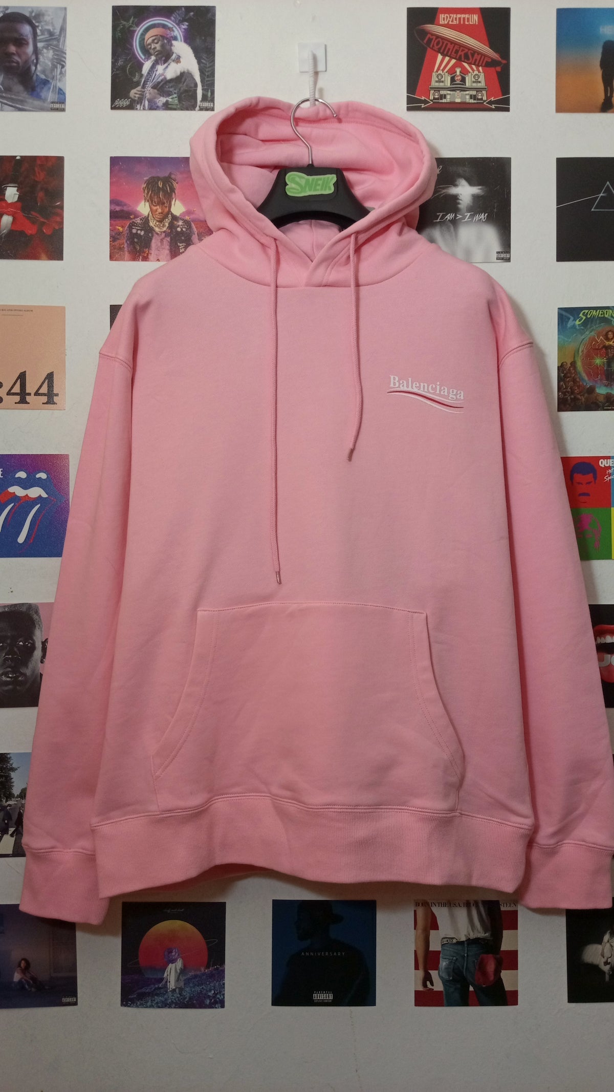 Balenciaga Political Campaign Hoodie - Rosa