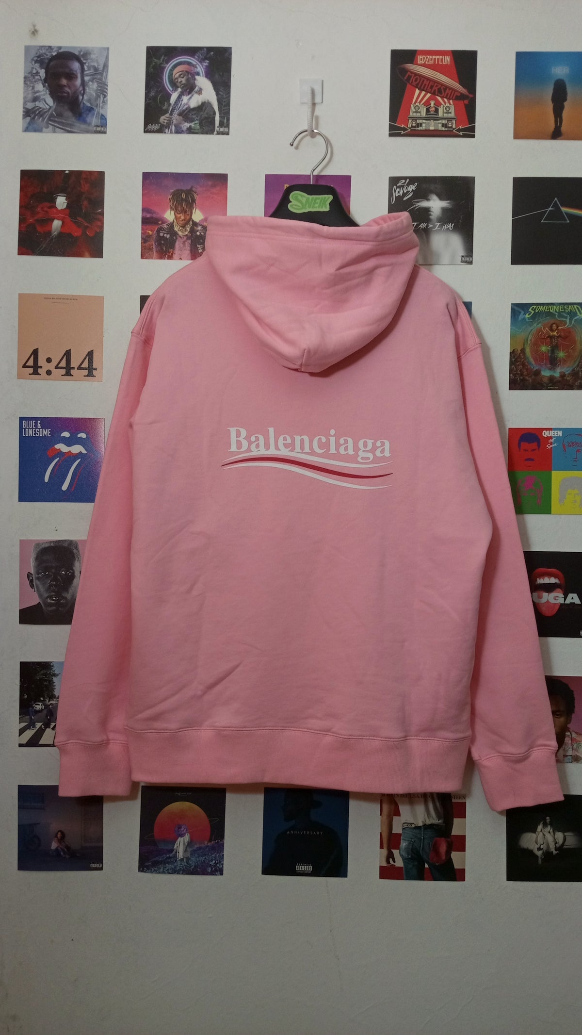 Balenciaga Political Campaign Hoodie - Rosa