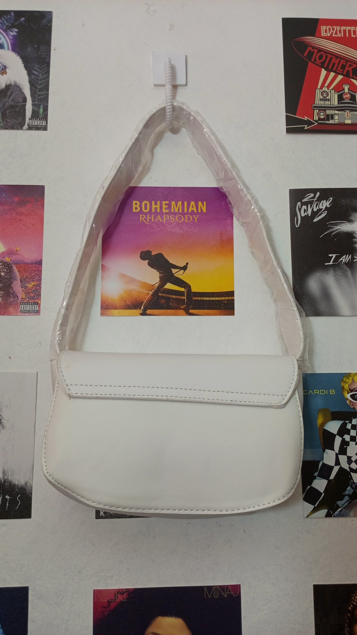 Diesel 1DR Bolso de Hombro - Blanco
