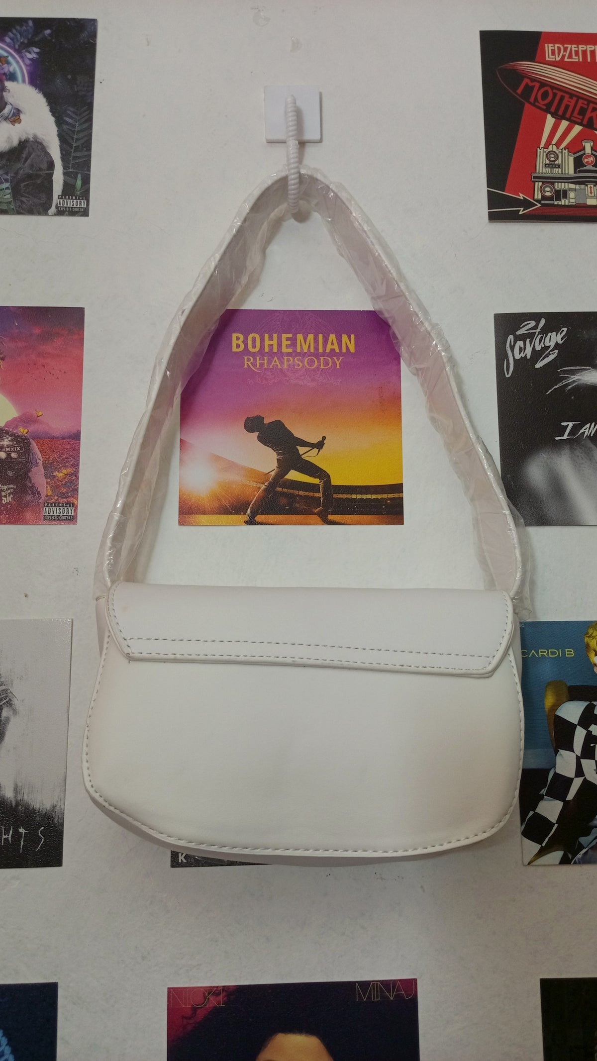 Diesel 1DR Bolso de Hombro - Blanco