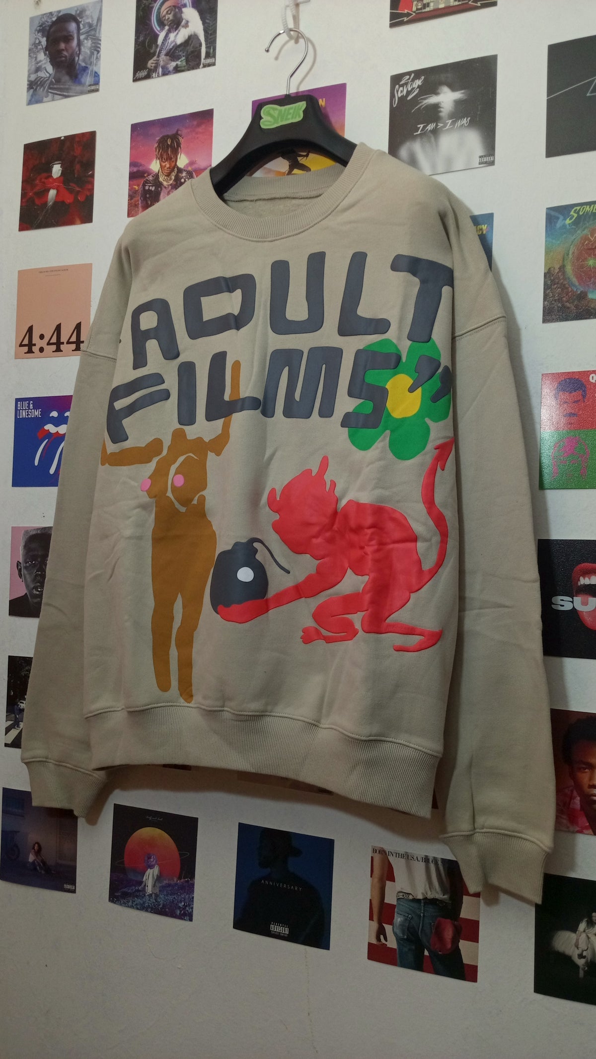 Adult Films Crewneck - Beige