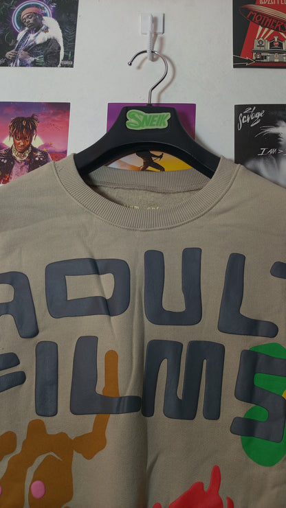 Adult Films Crewneck - Beige