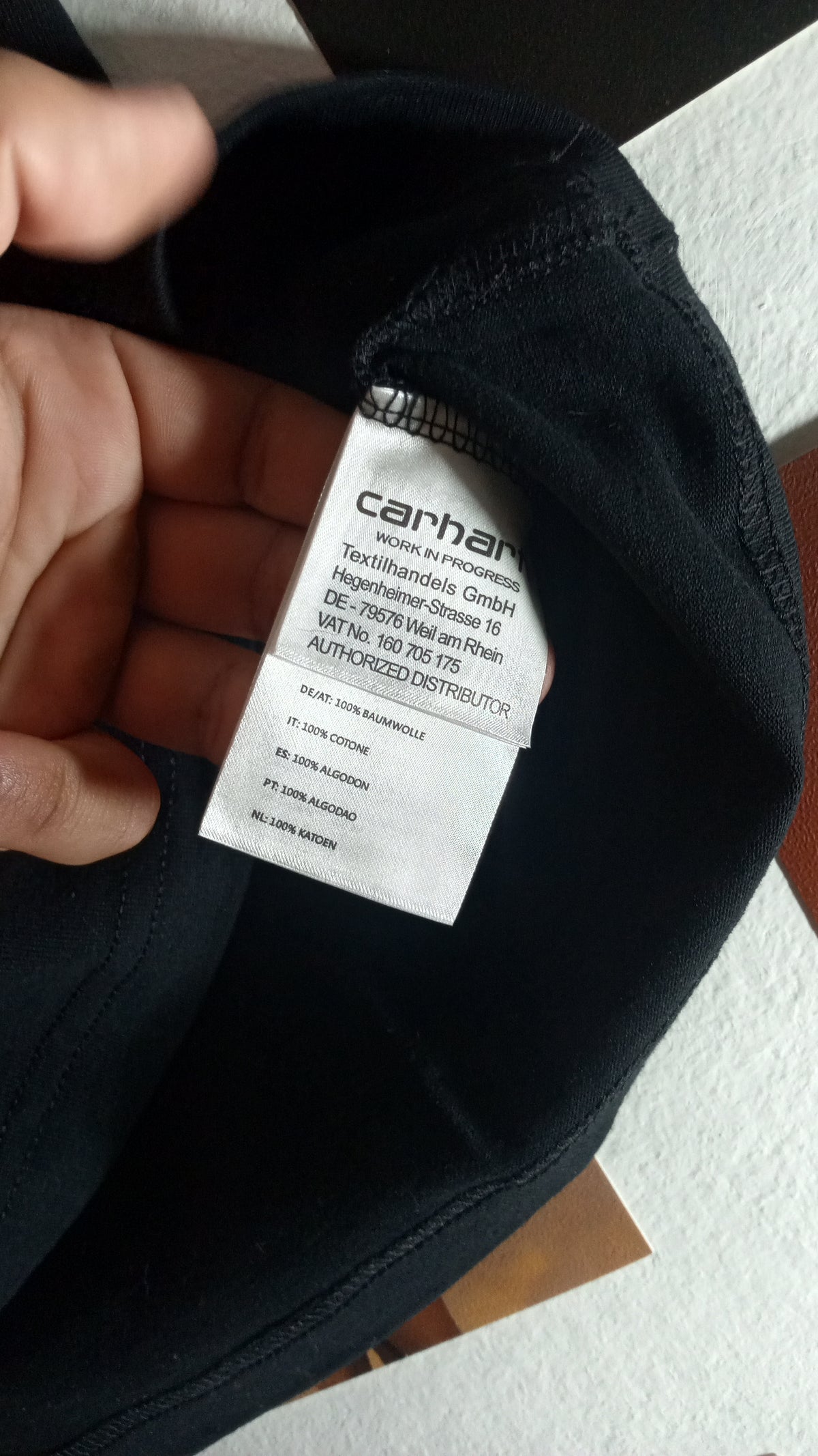 Carhartt WIP Snake Tee - Negra