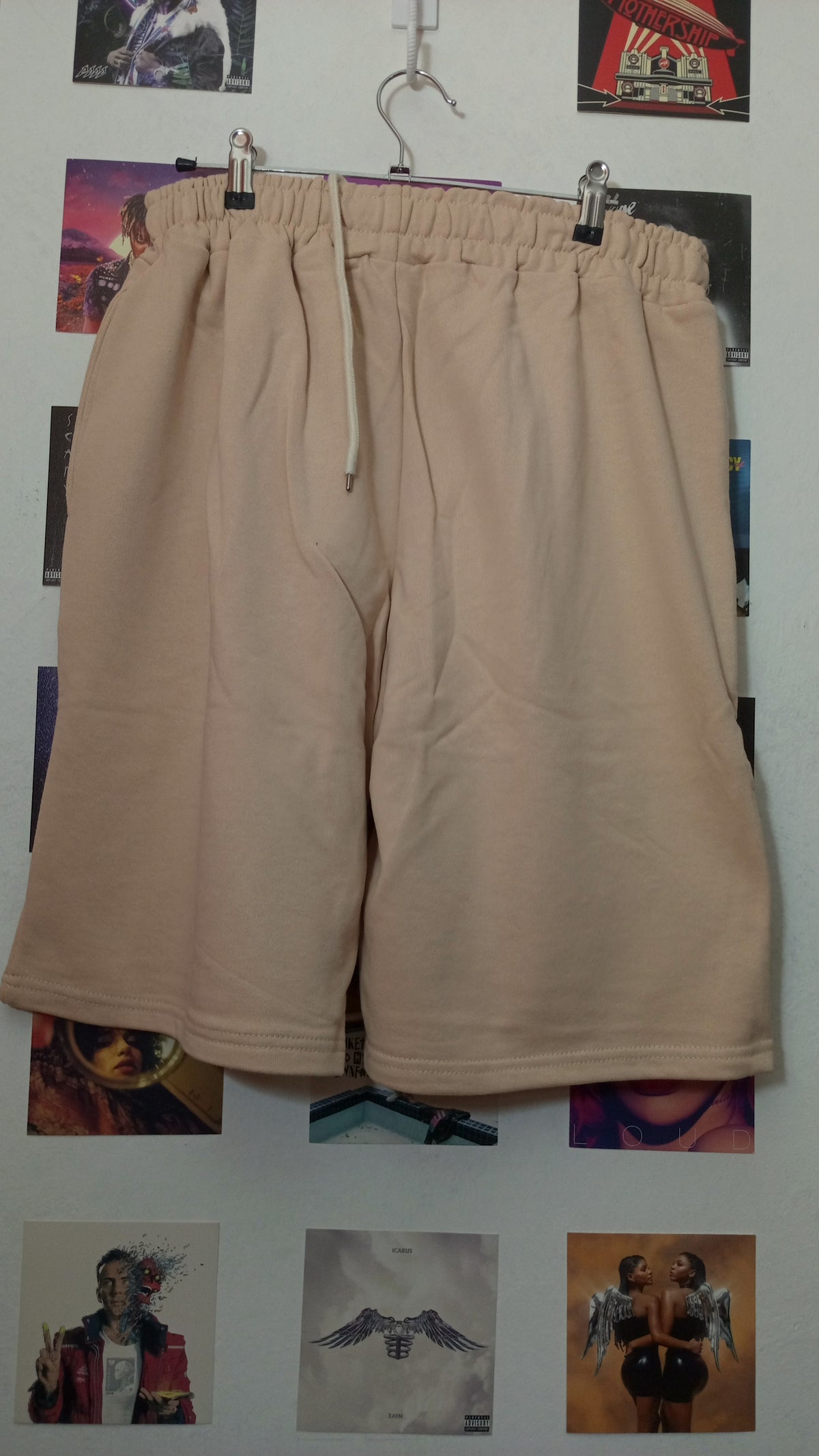Drew House Logo Bermuda - Beige