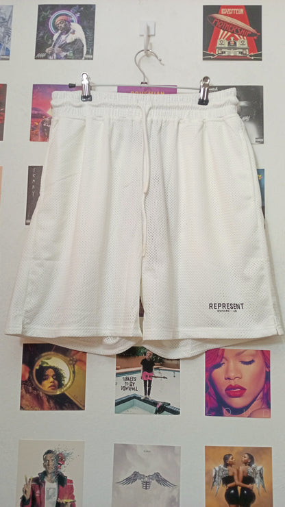 Represent Owners Club Mesh Short - Blanco