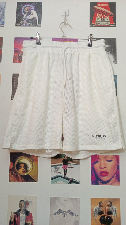 Represent Owners Club Mesh Short - Blanco