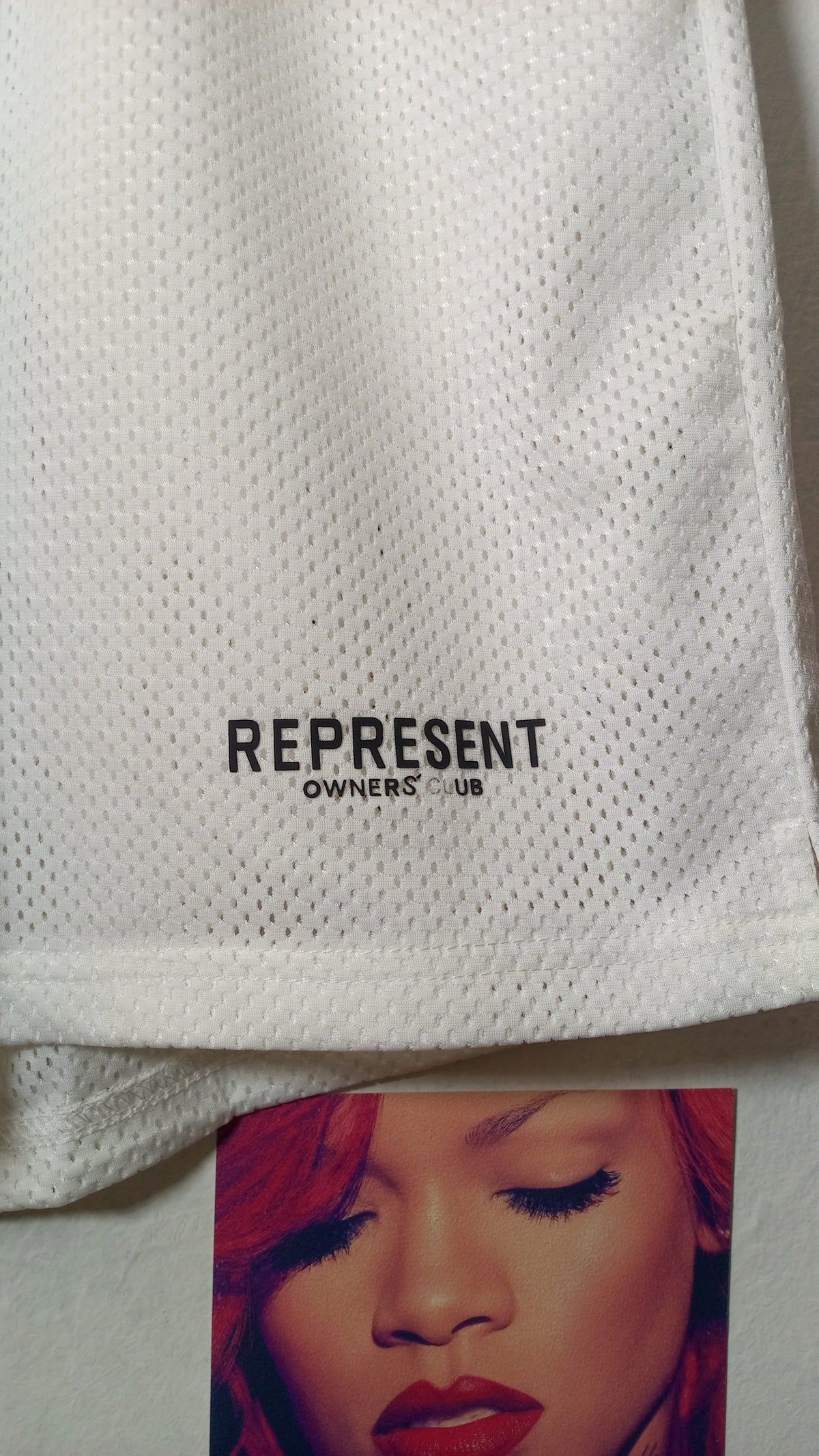 Represent Owners Club Mesh Short - Blanco