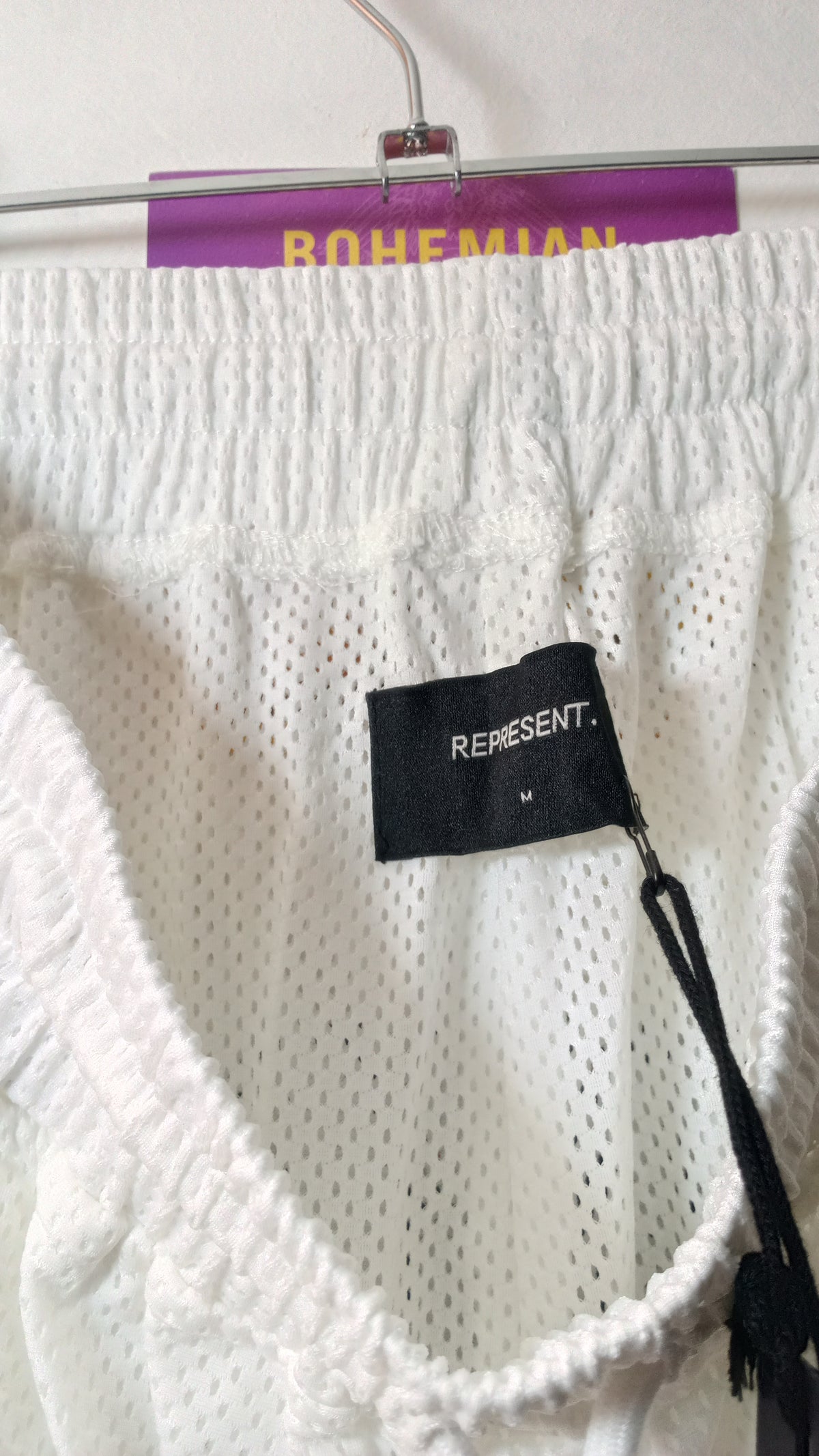 Represent Owners Club Mesh Short - Blanco