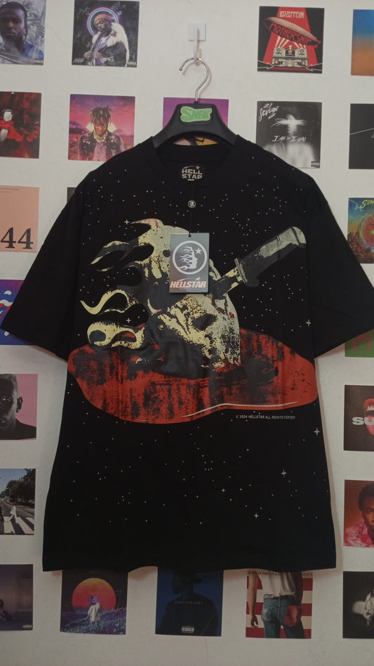 Hellstar Skull Dagger Tee - Negra