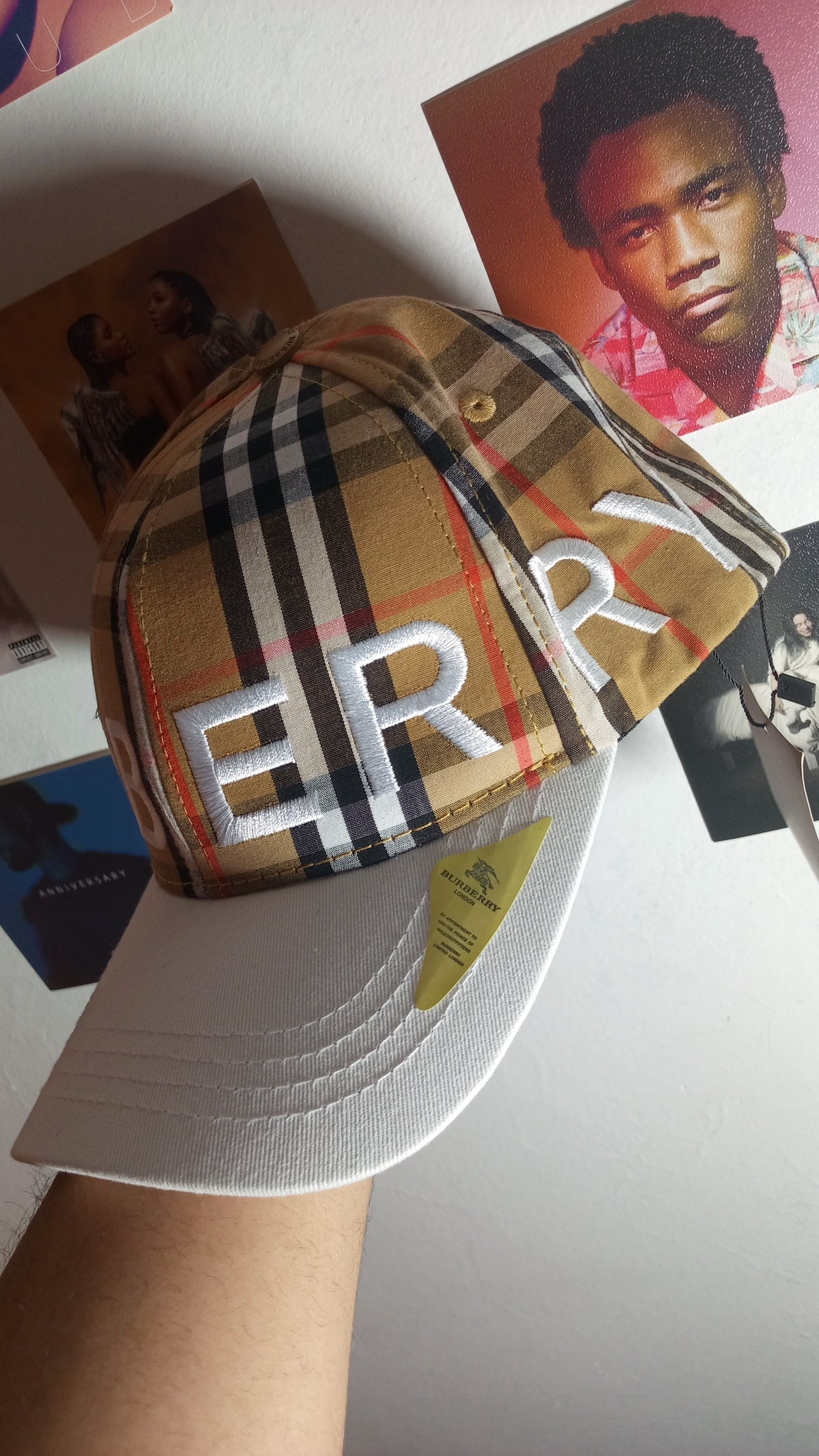 Burberry Tartán Gorra