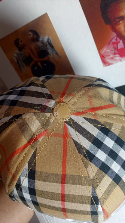 Burberry Tartán Gorra