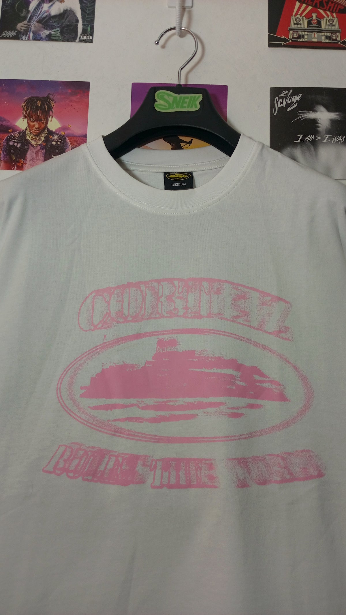 Corteiz Alcatraz Tee - Blanca