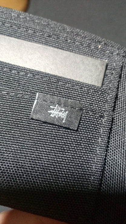 Stussy Grid Billetera - Negro