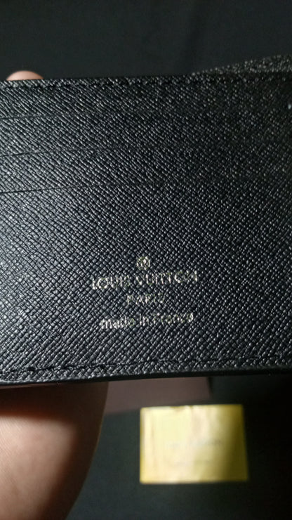 Louis Vuitton Multiple Wallet Damier Graphite - Negro