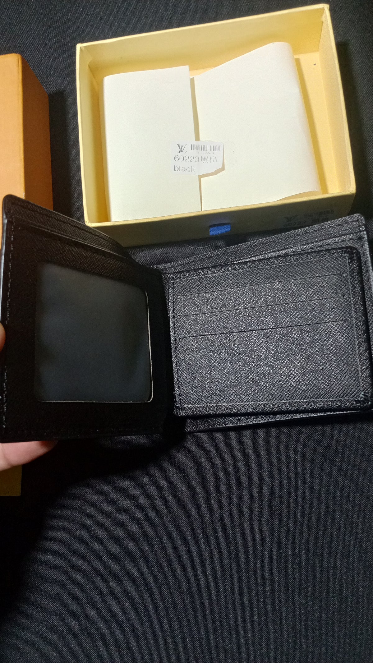 Louis Vuitton Multiple Wallet Damier Graphite - Negro