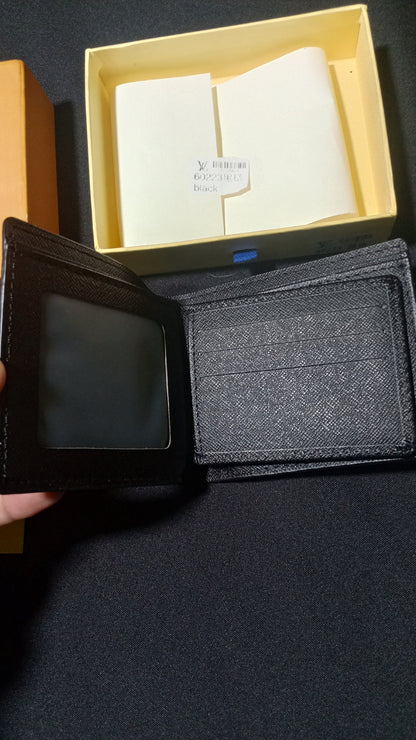 Louis Vuitton Multiple Wallet Damier Graphite - Negro