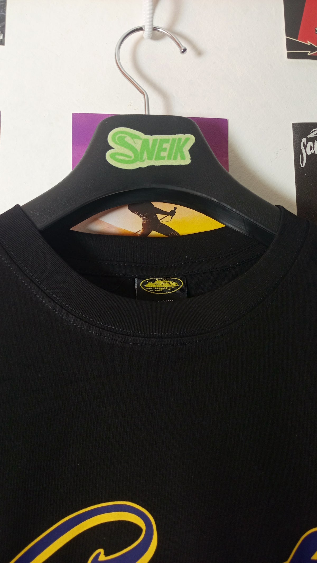Corteiz Allstarz Script Tee - Negra