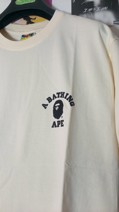 A Bathing Ape Apes Together Strong Tee - Crema
