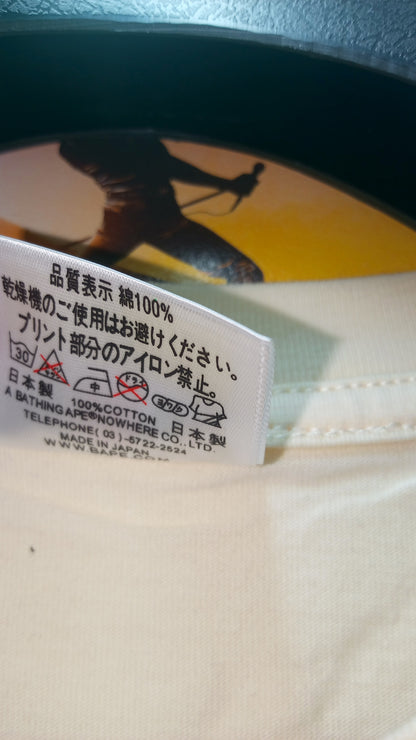A Bathing Ape Apes Together Strong Tee - Crema