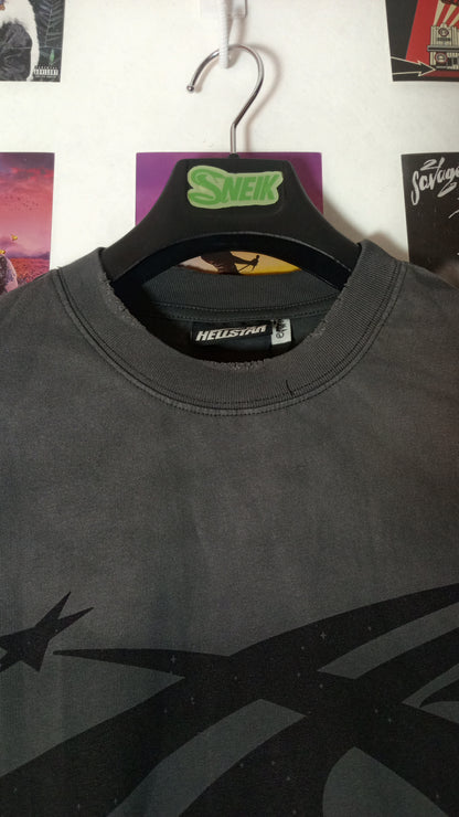 Hellstar Sport Logo Path to Paradise Tee - Gris