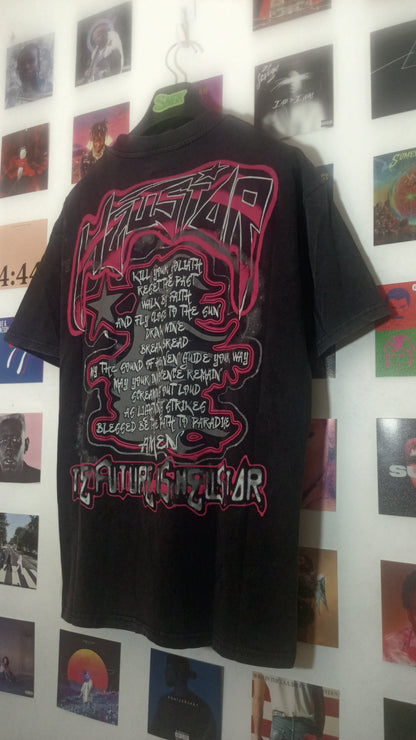 Hellstar The Future Is Hellstar Goggles Tee - Negra y Rosa