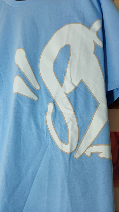 Syna World Logo Tee - Celeste