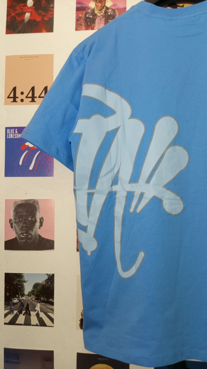 Syna World Logo Tee - Celeste