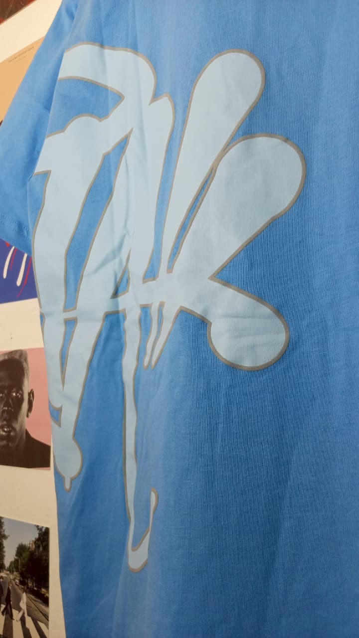 Syna World Logo Tee - Celeste