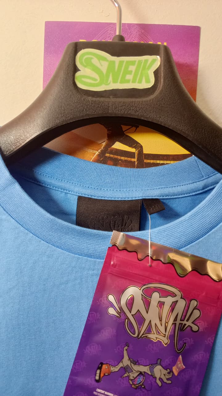 Syna World Logo Tee - Celeste