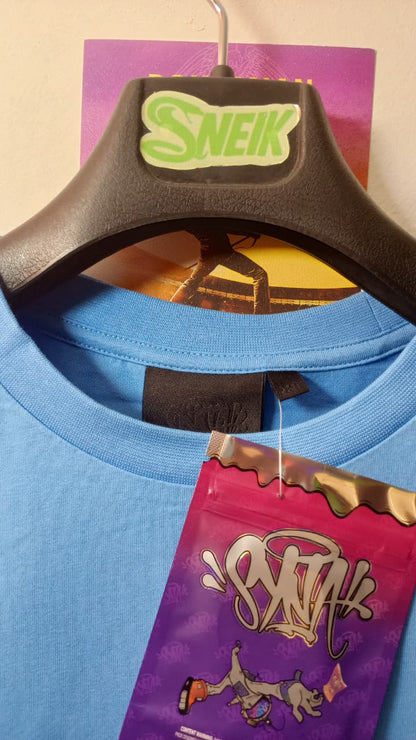 Syna World Logo Tee - Celeste